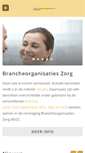 Mobile Screenshot of brancheorganisatieszorg.nl